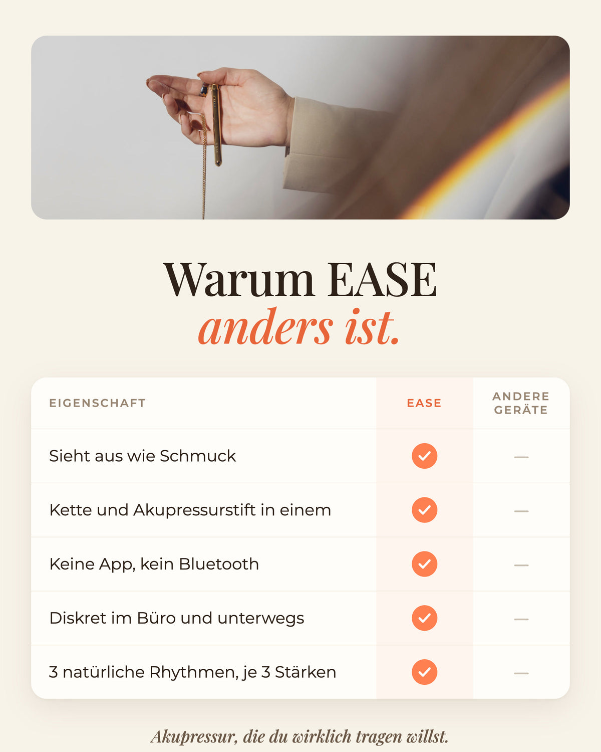 EASE-Akupressurkette