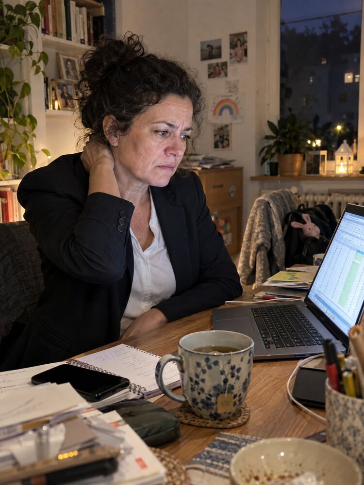 2. Anspannung entscheidet mit, wie störend der Ton ankommt